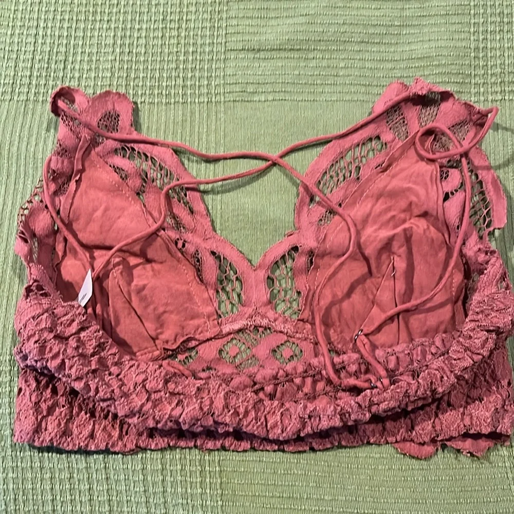 Free People Fp One Floral Lace Adella Bralette - Picture 3 of 6